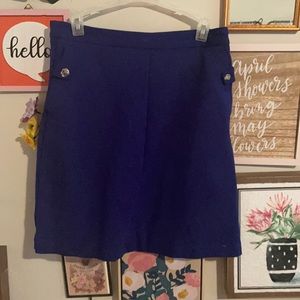 Italian Blue Skirt